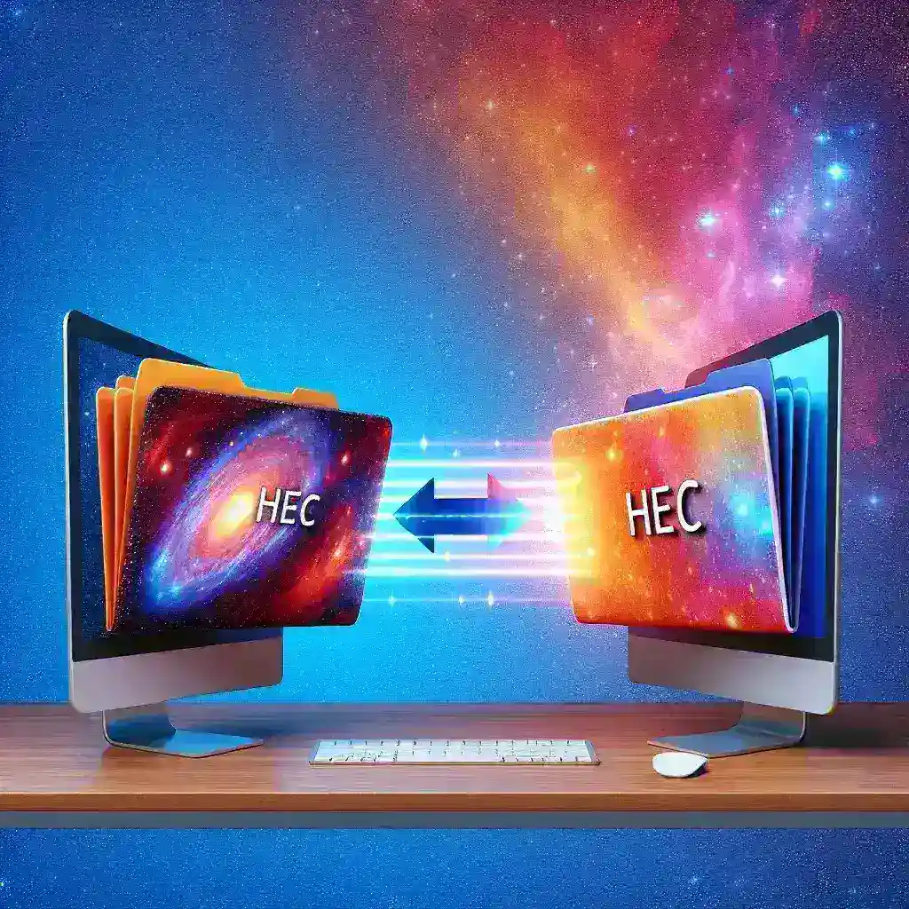 "Step-by-step process for converting HEIC images to JPG format using free online tools, showcasing the user-friendly interface and conversion results."