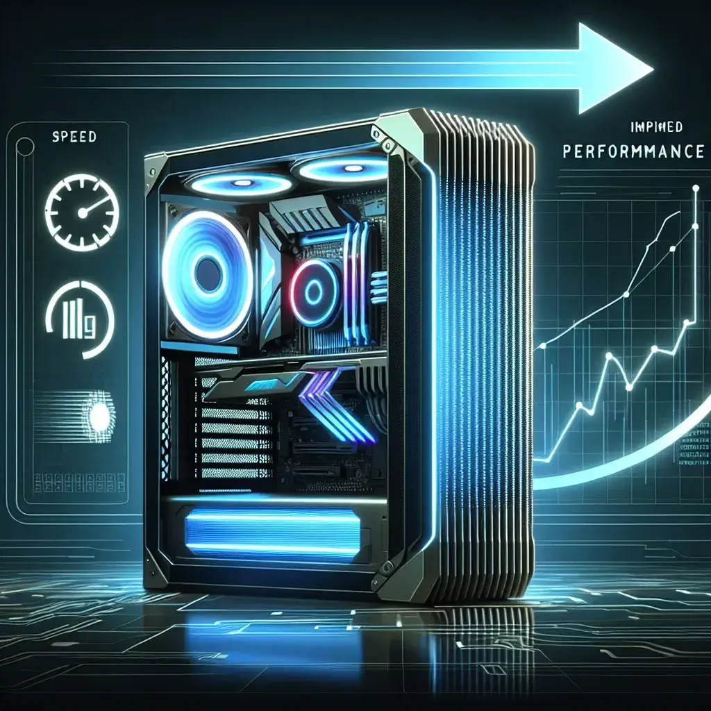 What is the advantage of gaming PCs with built-in overclocking profiles?