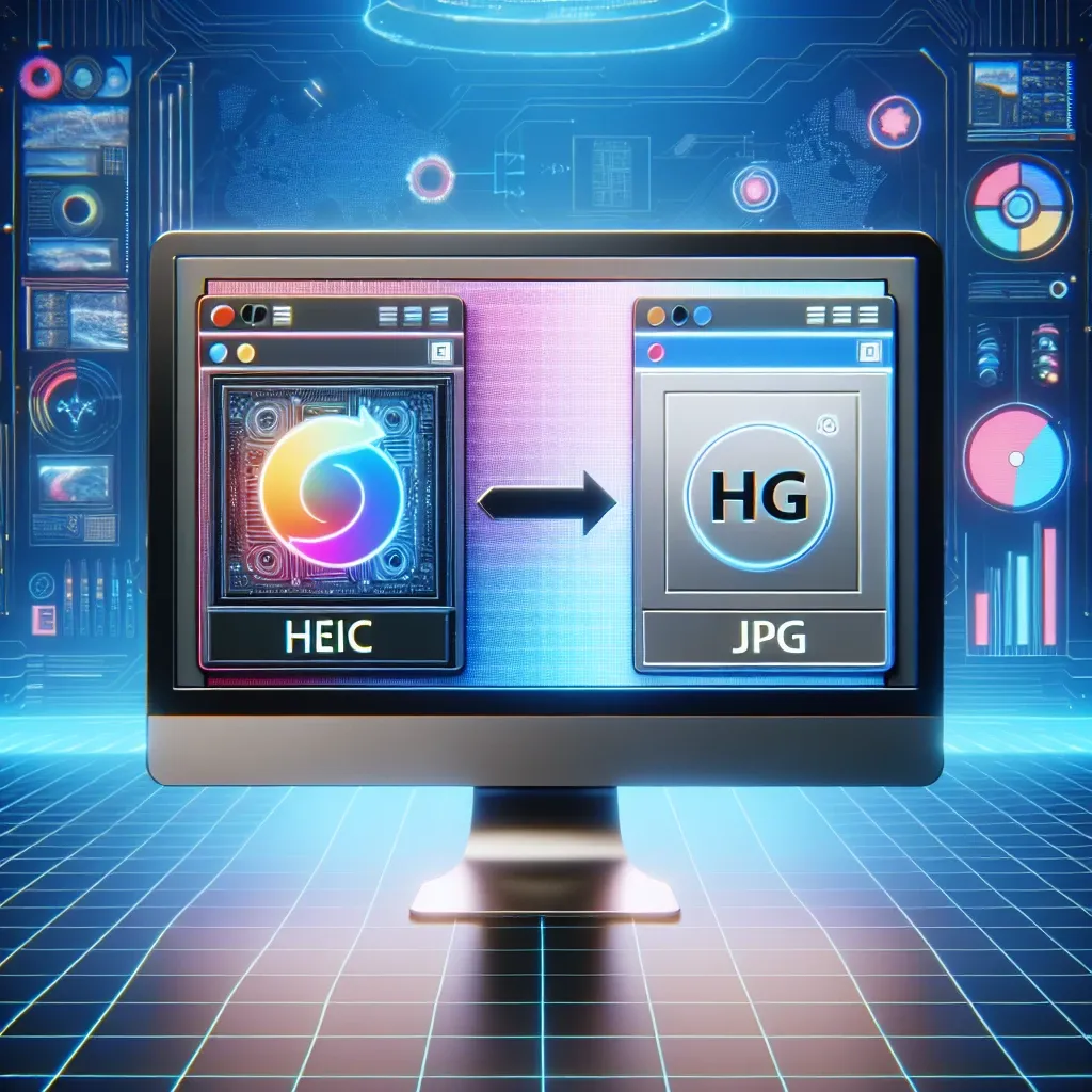 "Step-by-step guide on how to convert HEIC to JPG for free, showcasing top tools and methods available in 2024."